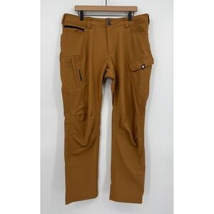 Truewerk Pants Men 38x32 Brown Tan T2 Werkpant Technical Workwear Cargo Utility